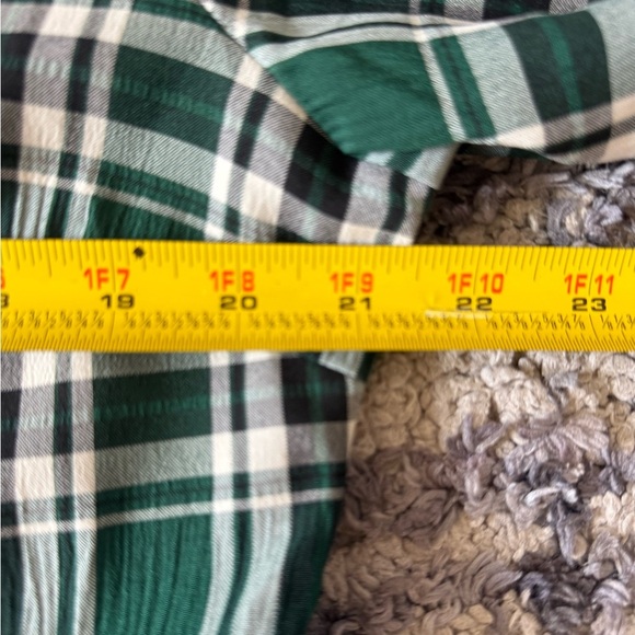 Vintage Habarone Petites Green Plaid Midi Dress – Size Petite NOT a small dress - Picture 3 of 5